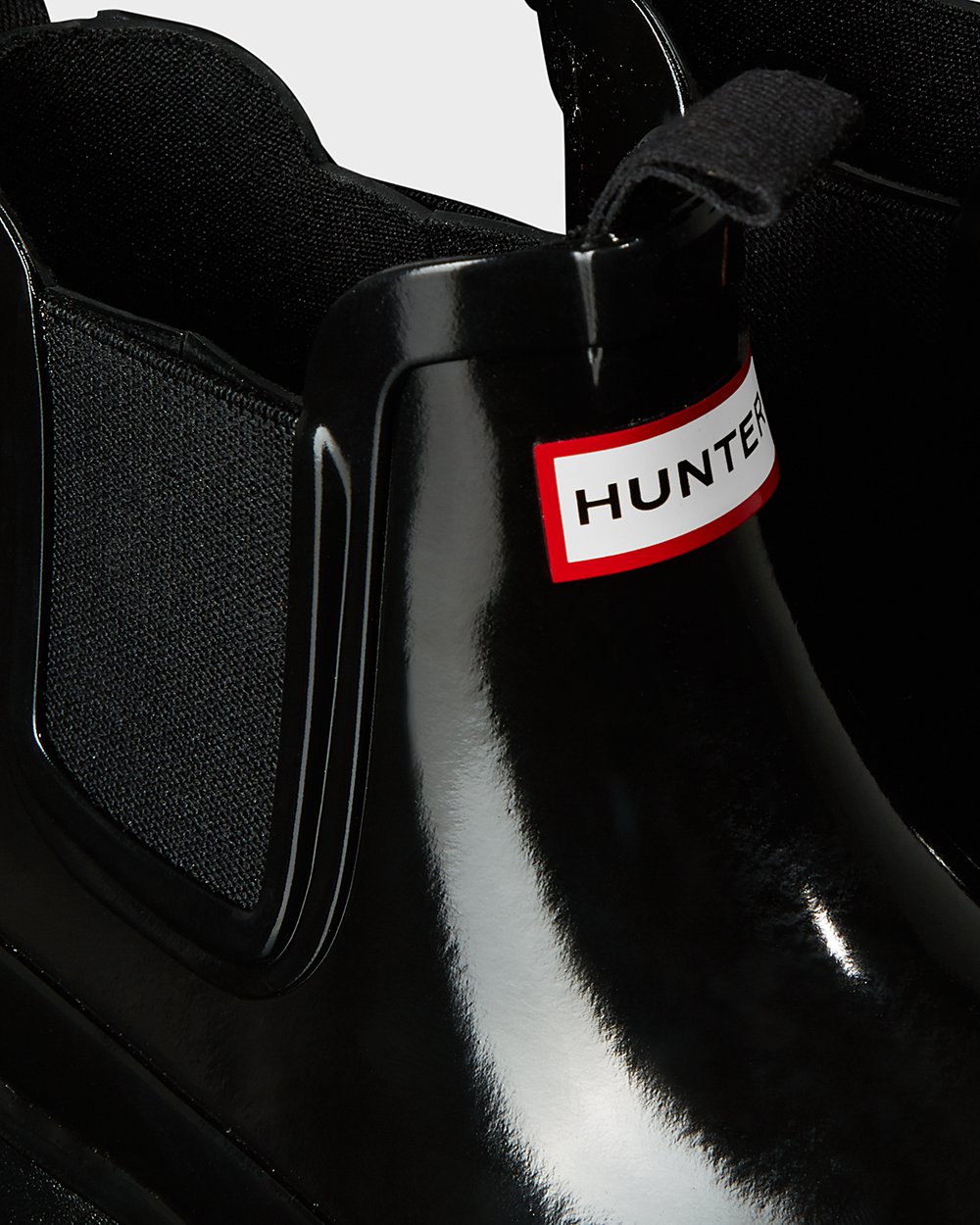 Botas Chelsea Hunter Criança Pretas - Original Big Gloss - 51ZGIXOEV